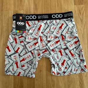 NEW Men’s Odd Sox x Tapatío Men's Boxer Briefs - White - Size Large